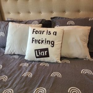 Motivational Pillow, Great for Moral Support